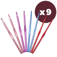 9 Crochet Hooks — Free Gift