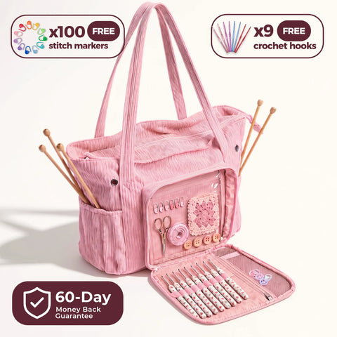Yarnaroo™ Crochet Organizer Bag