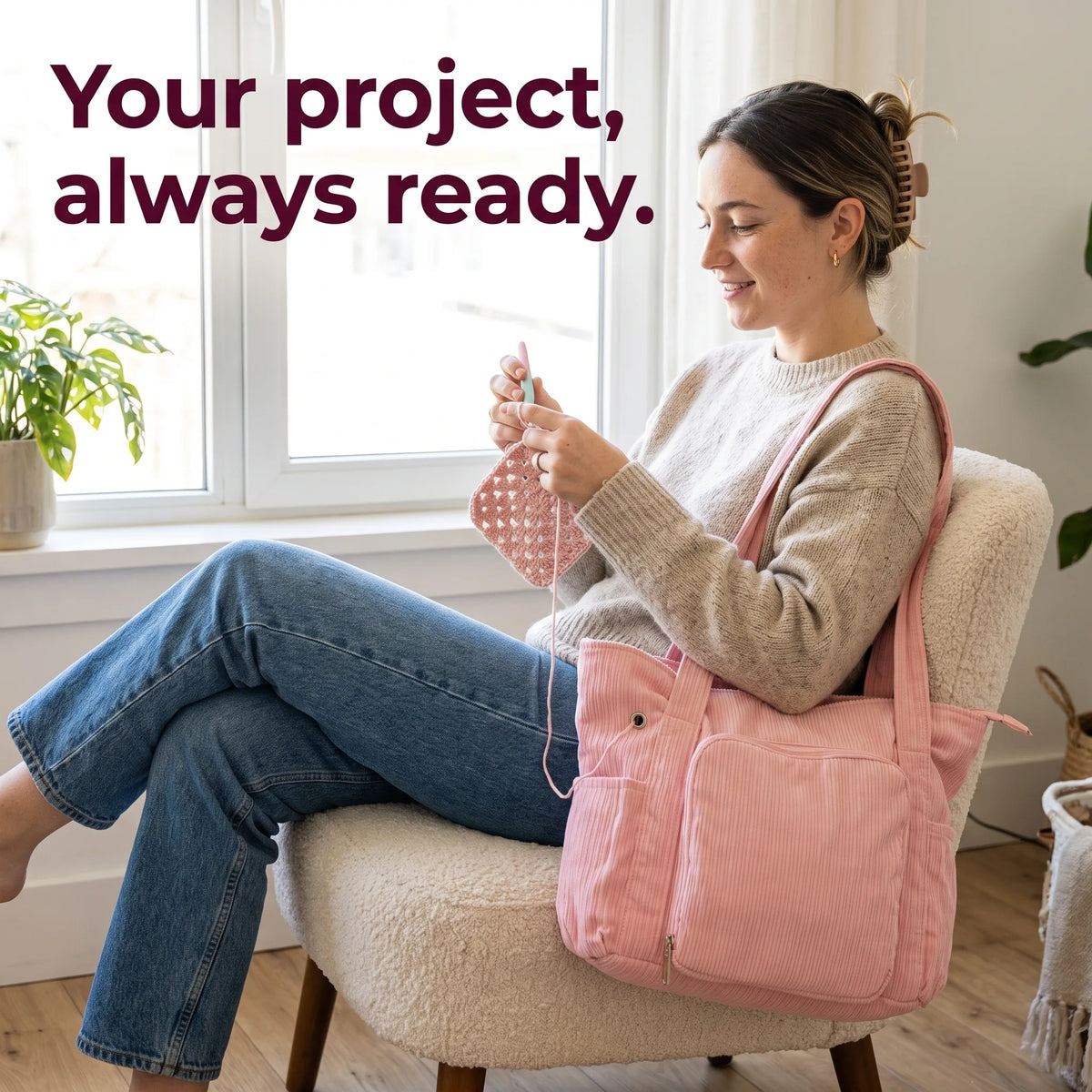 Yarnaroo™ Crochet Organizer Bag