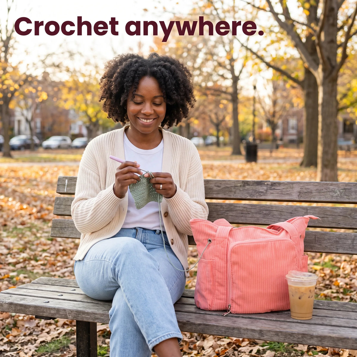 Yarnaroo™ Crochet Organizer Bag